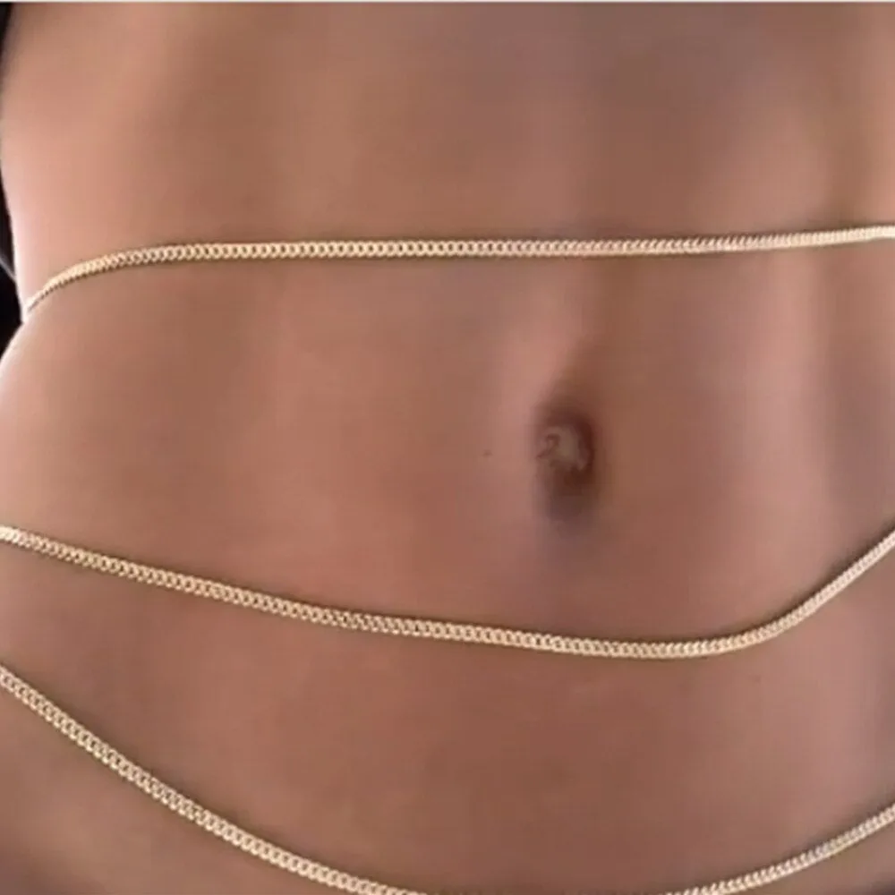 1pcs Belly Chain | Simple Belly Chain | Belly Waist Chain | Beach Jewelry for Women | Women Body Chain | Belly Jewelry | Beaded Belly Chain