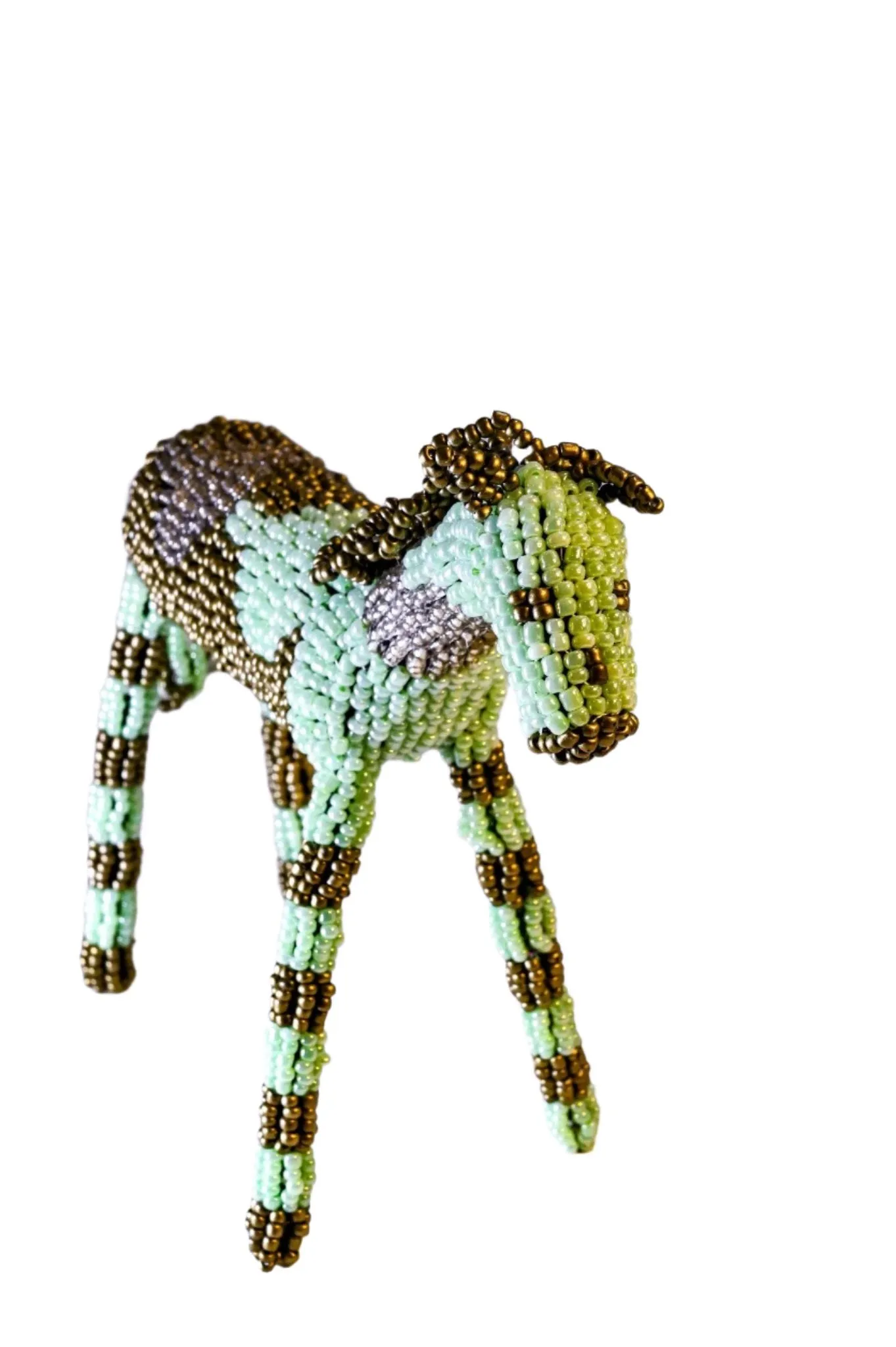 7" Beaded Horse