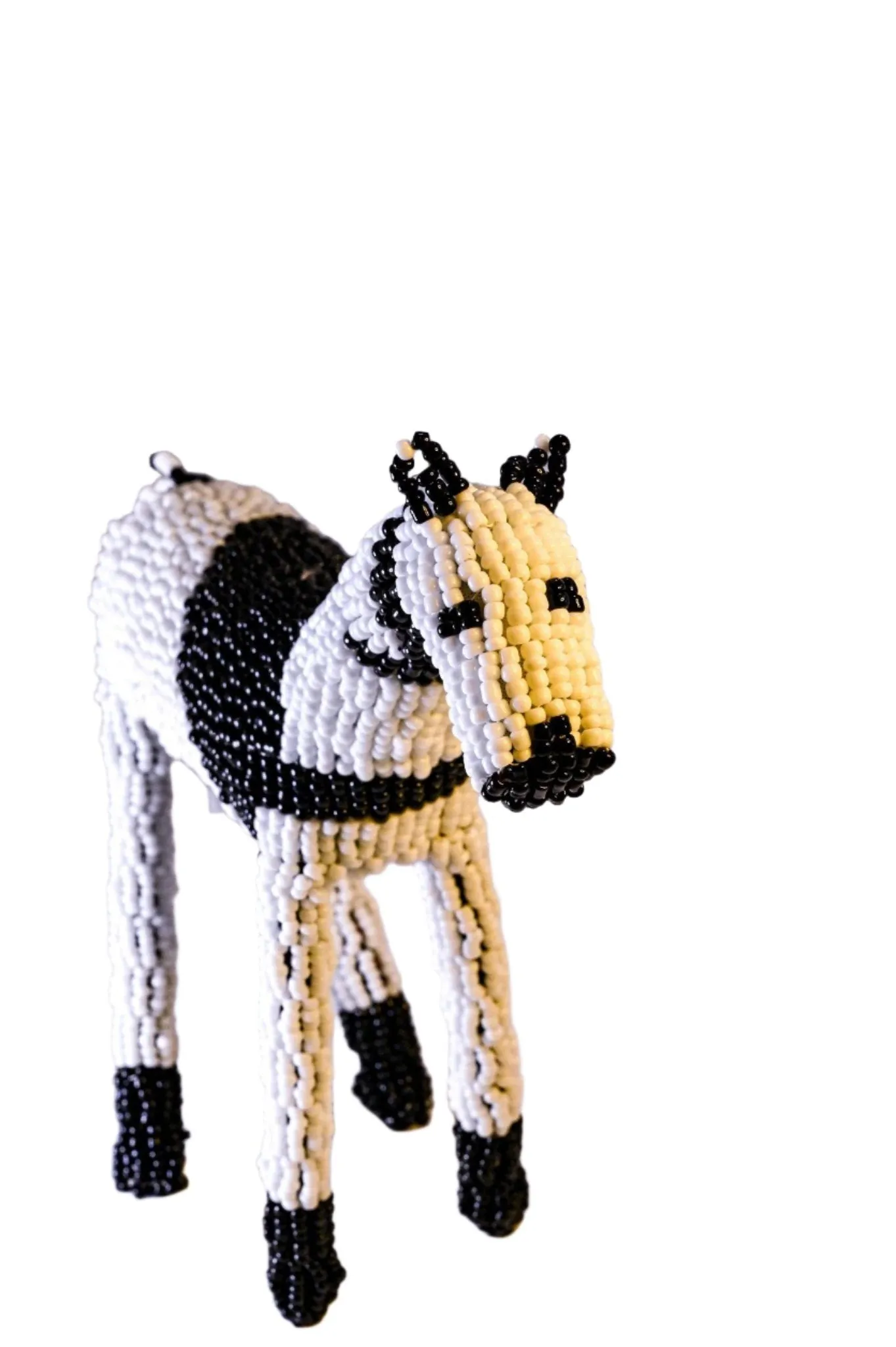 7" Beaded Horse