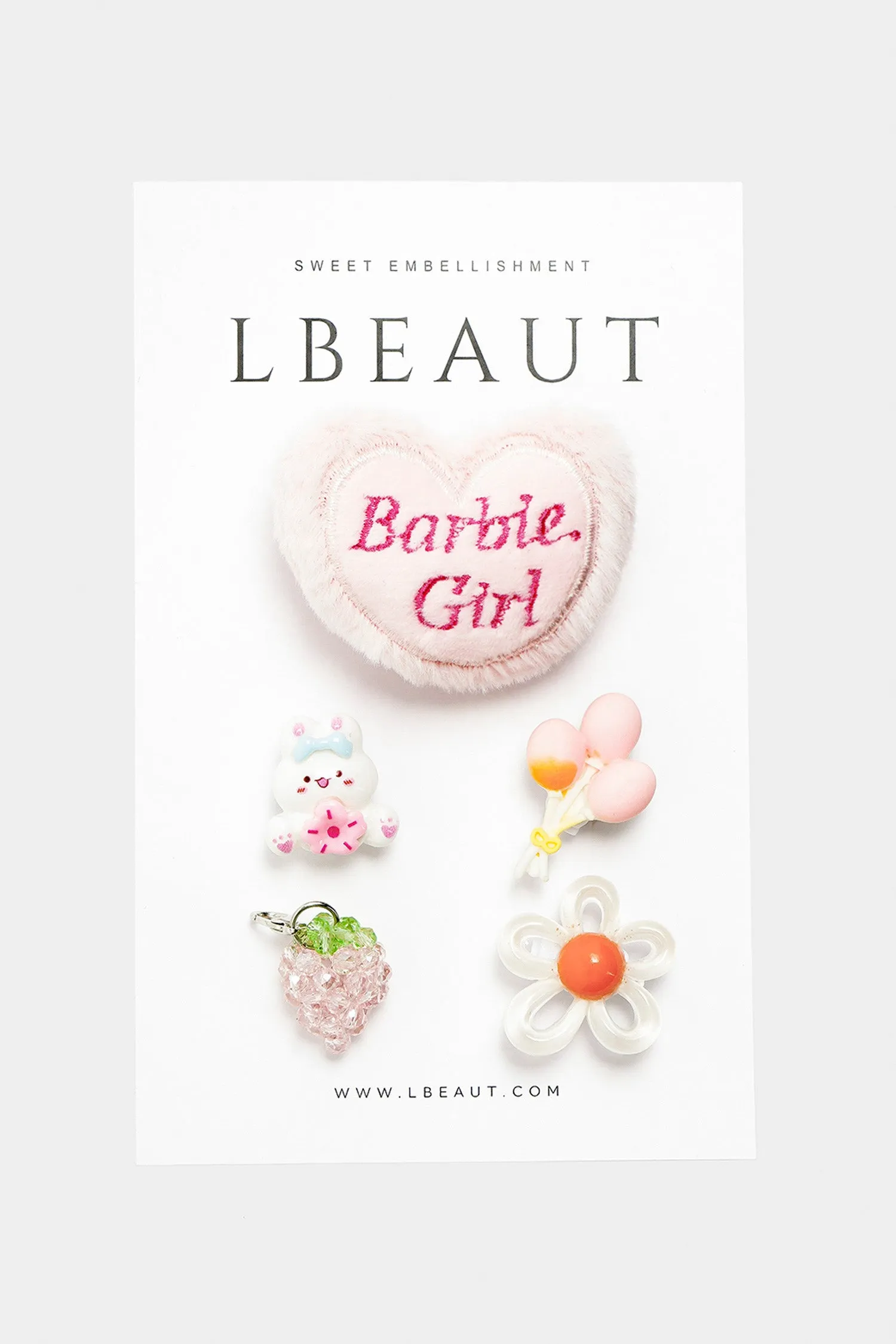 Barbie Girl Charm Set(6 PACKS)