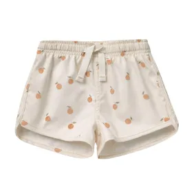 Boys Swim Short - Oranges