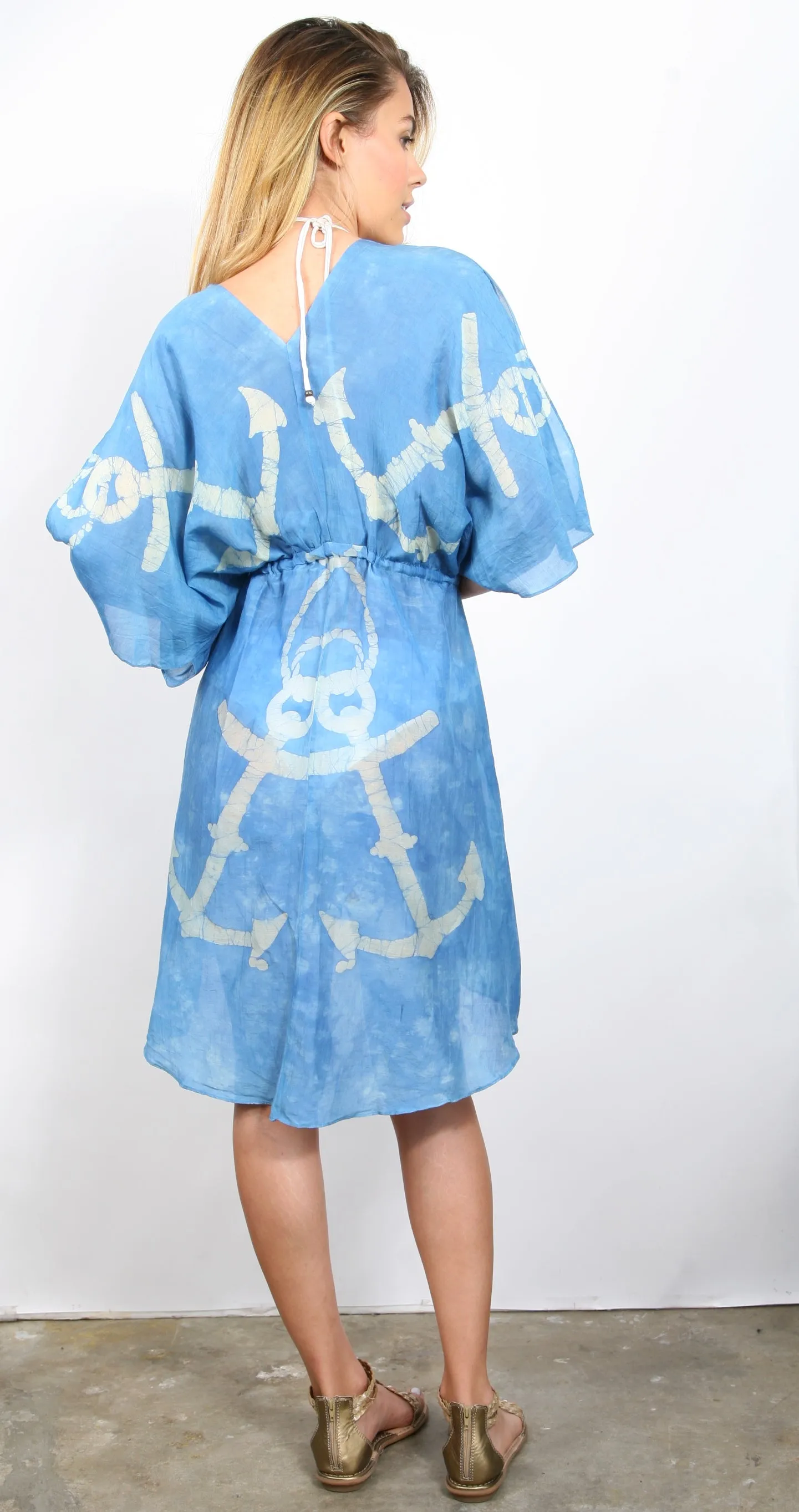 Cape Cod Mini Cascade Robe - W Blue