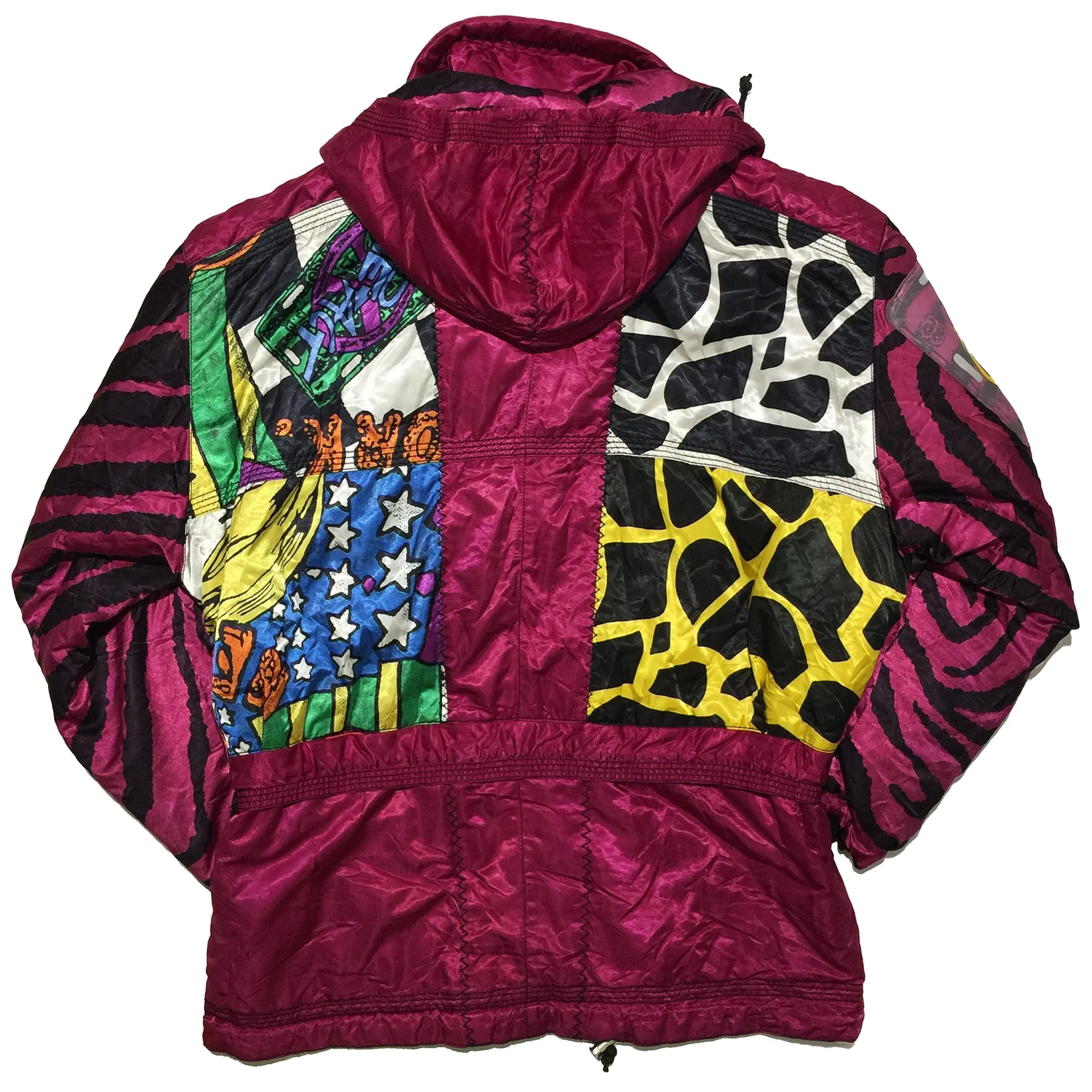 Creact Mix Pattern Pocket Jacket