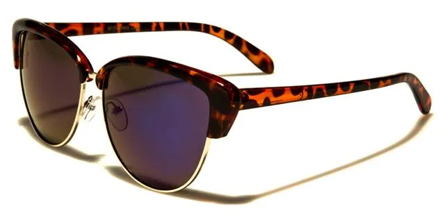 Designer Half Rim Classic Sunglasses for women