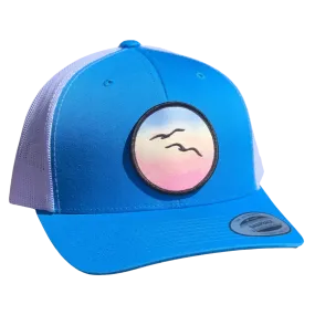 Men's Curved Brim Trucker w/ Birds