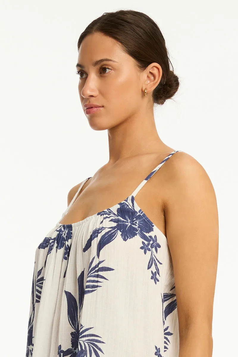 Sea Level Aloha Short Sundress